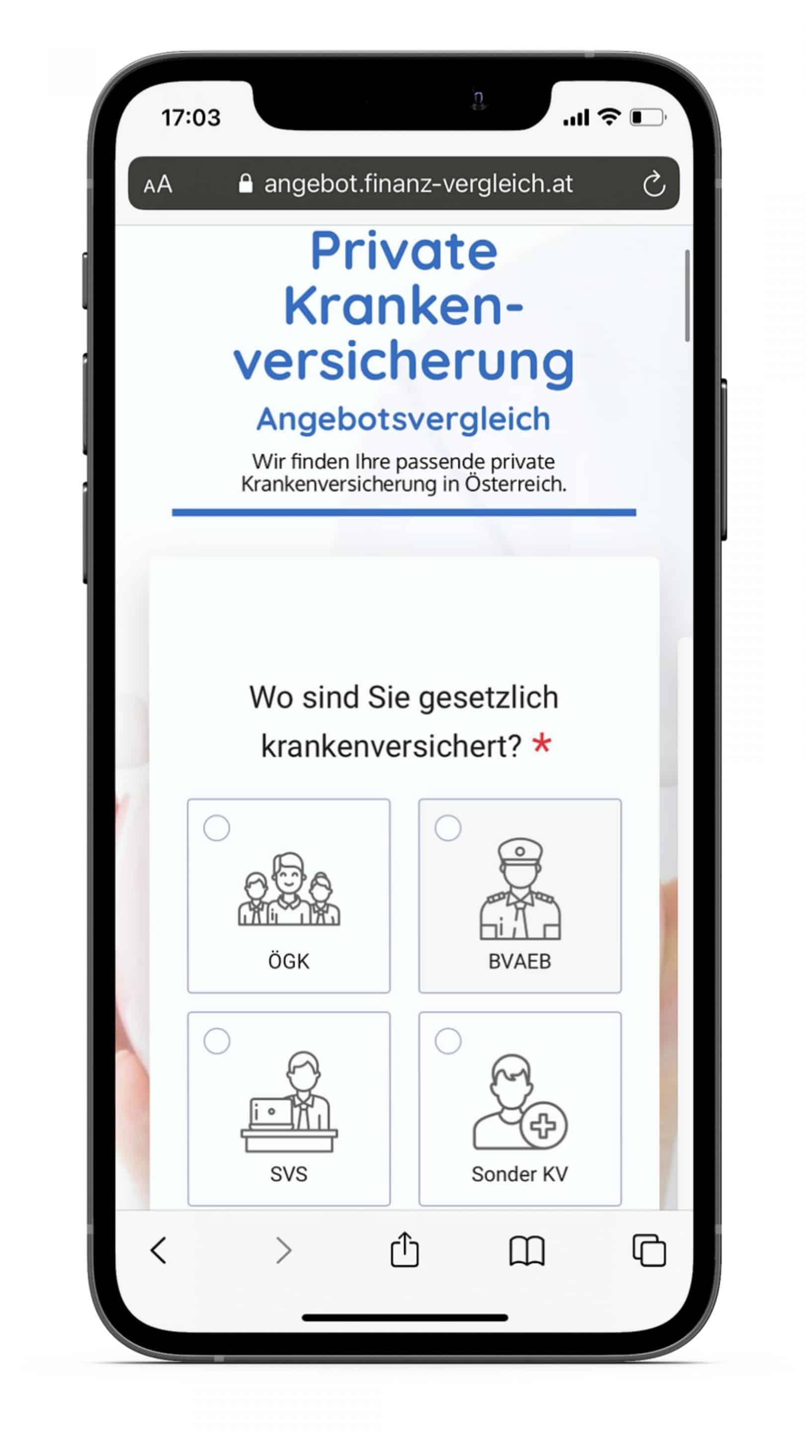 Private Krankenversicherung angebote
